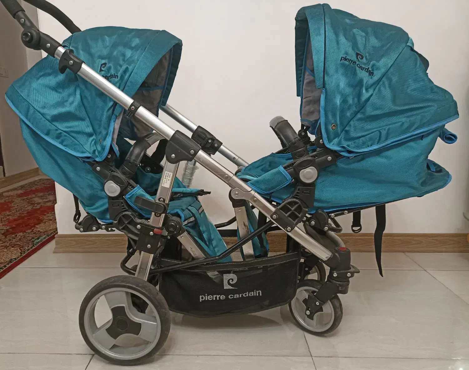 کالسکه دوقلویی پیرگاردین|کالسکه و لوازم جانبی|ساری, |دیوار