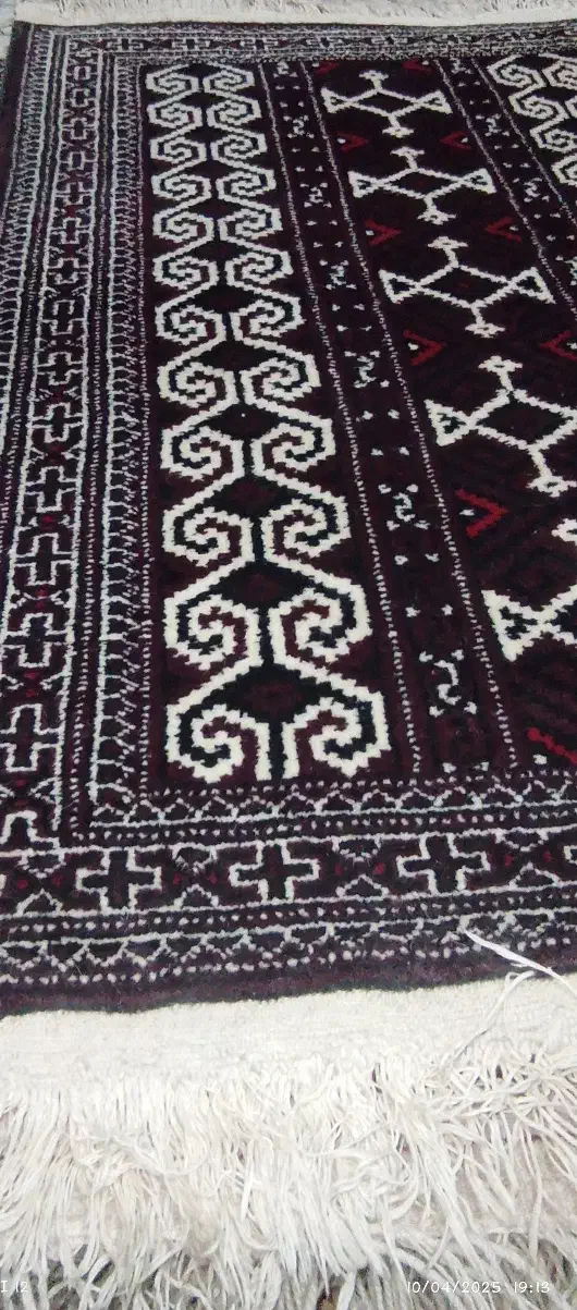 فرش ترکمن|فرش|ساری, |دیوار