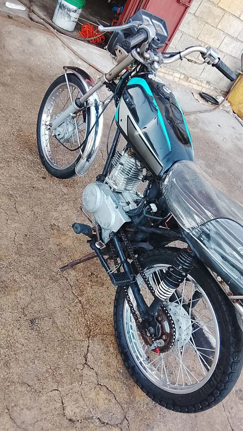 موتور شتاب 83 با کارت بنزین مدارک کامل|موتورسیکلت|شادگان, |دیوار