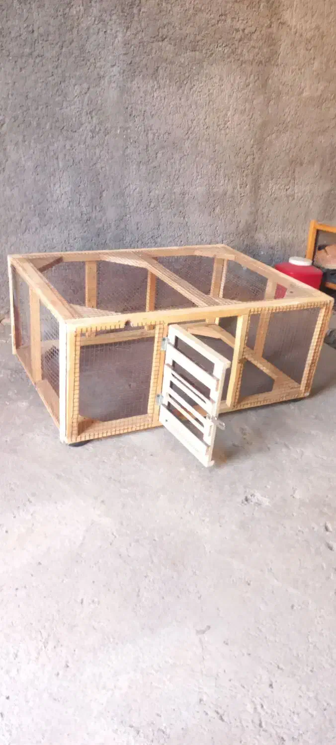 قفس چوبی|لوازم جانبی حیوانات|اسلامآباد غرب, |دیوار