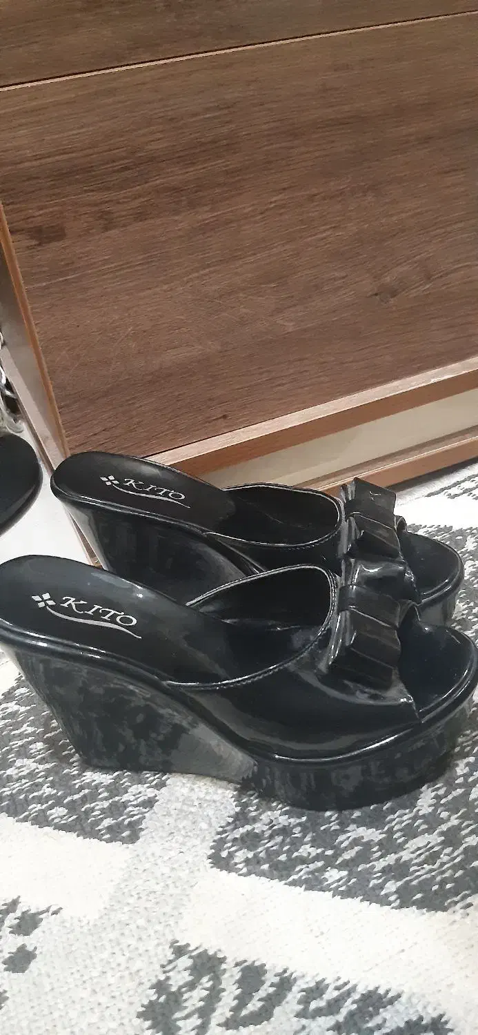 صندل مشکی نو|کیف، کفش، کمربند|کرج, شاهینویلا|دیوار