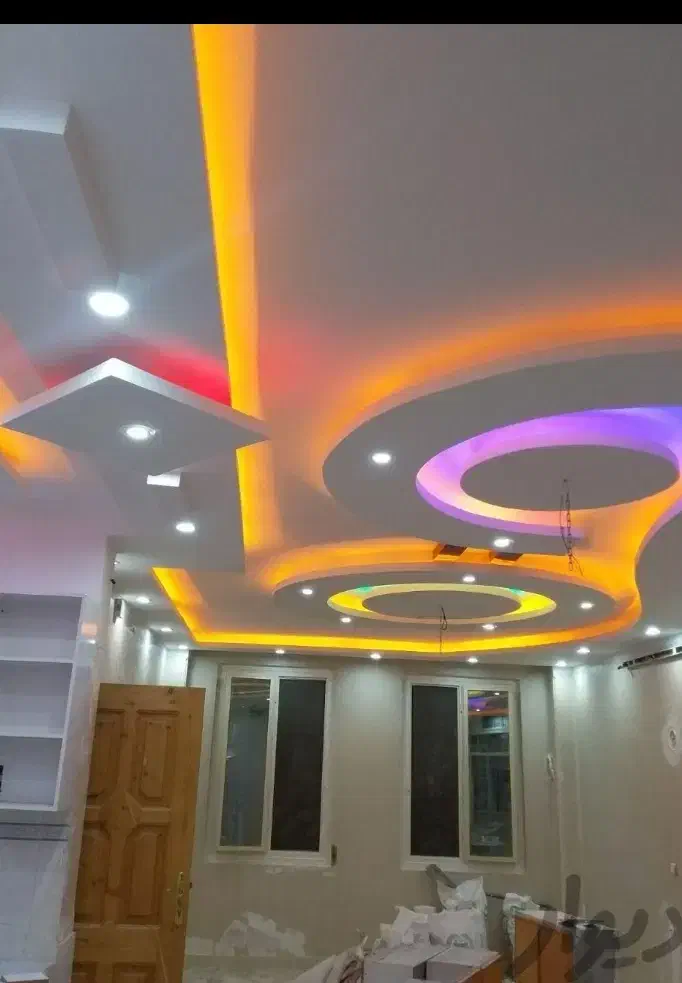 کناف. نقاشی .بتونه کاری .نور پردازی ۷۰۰|خدمات پیشه و مهارت|شاهدشهر, |دیوار