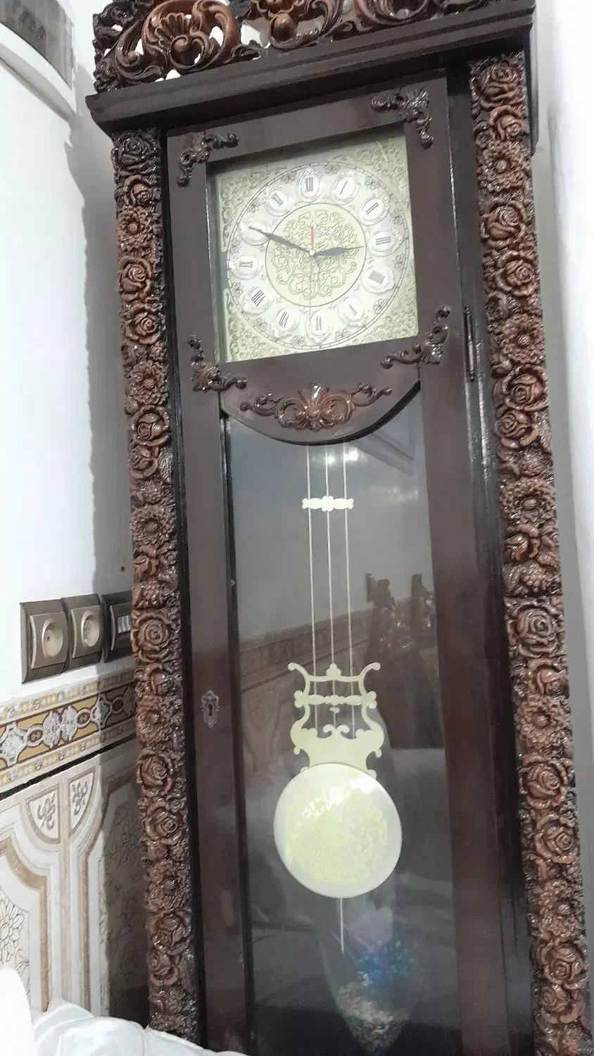 ساعت ایستاده|ساعت دیواری و تزئینی|زرند, |دیوار