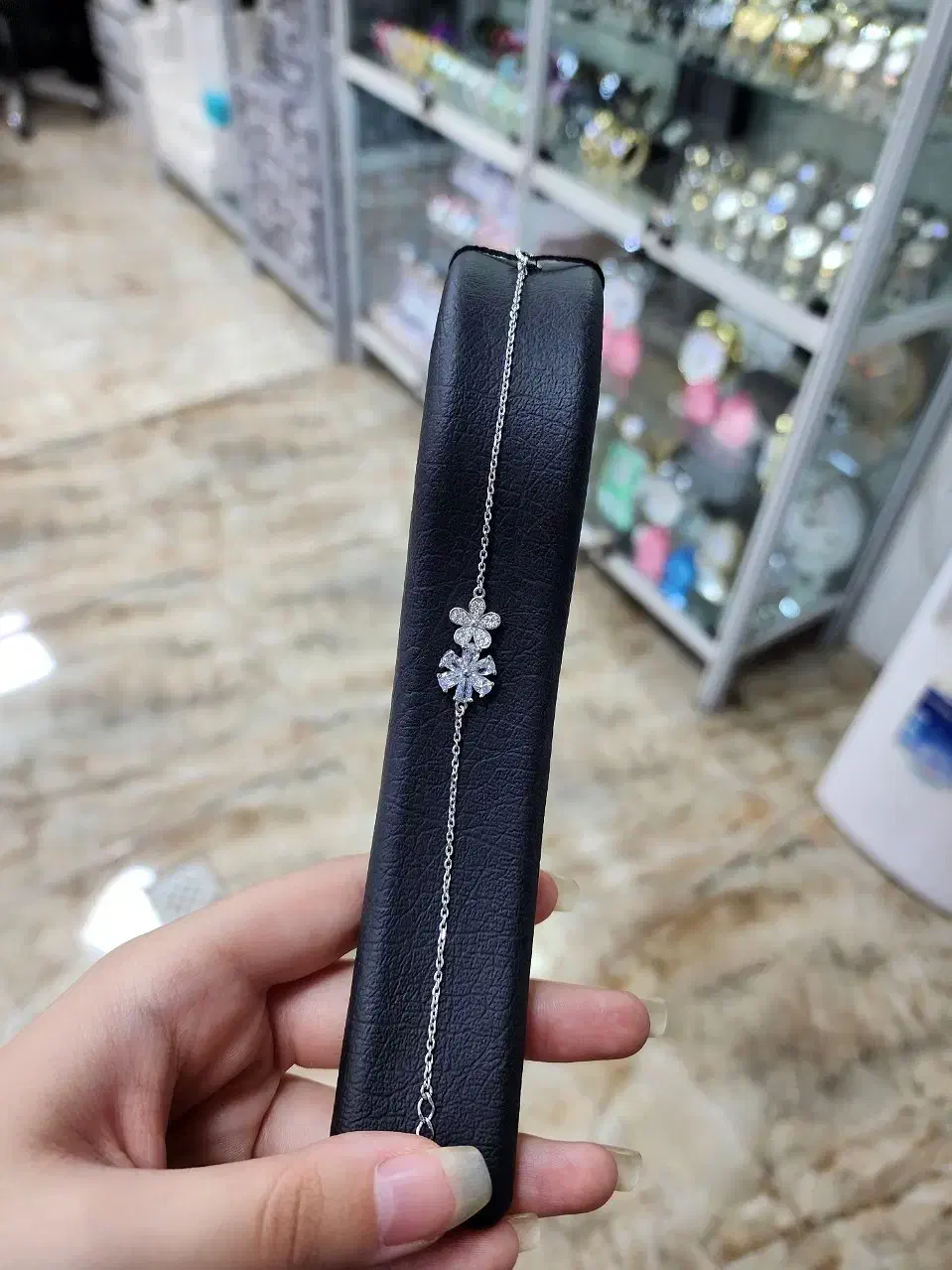 دستبند فلاور نقره ۹۲۵|بدلیجات|کرمانشاه, |دیوار