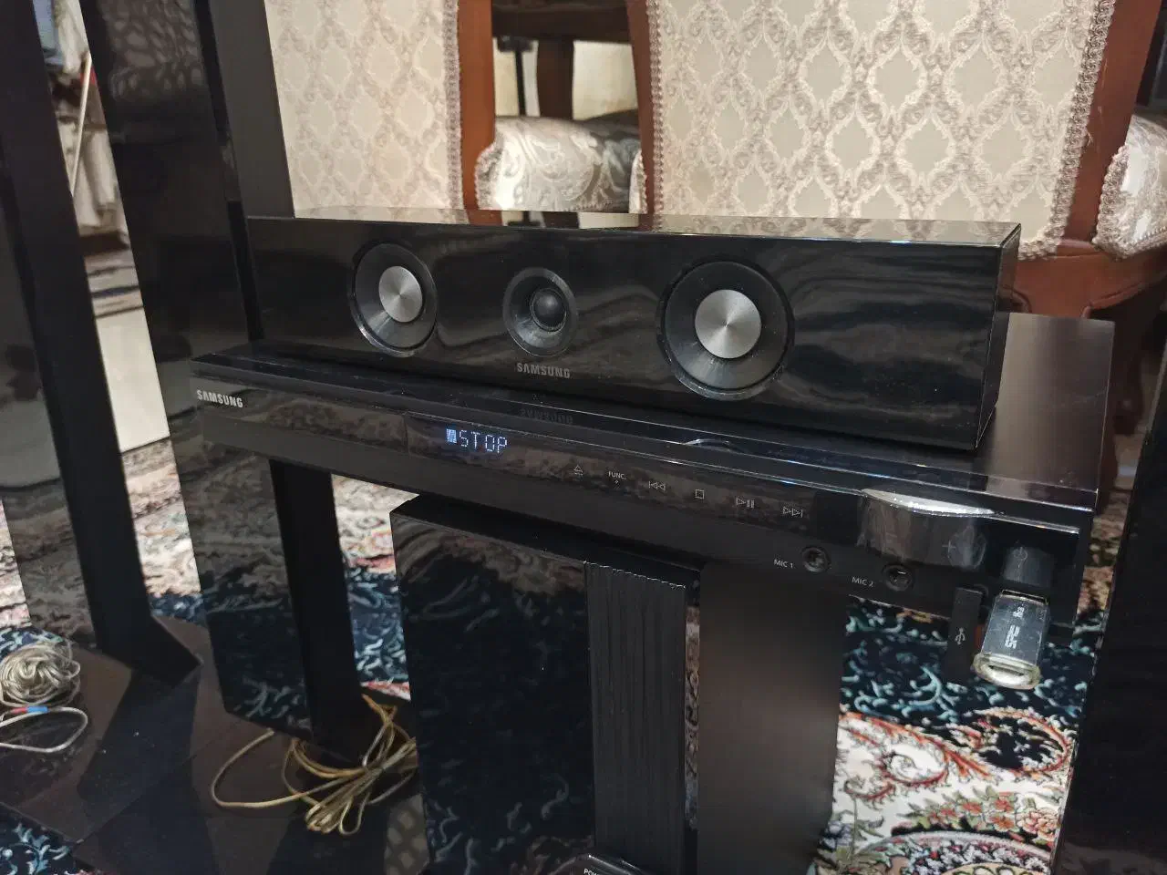 سینماخانگی ۷تکه سامسونگ کره بلوتوثدار درحدنو|سیستم صوتی خانگی|کرج, گوهردشت|دیوار