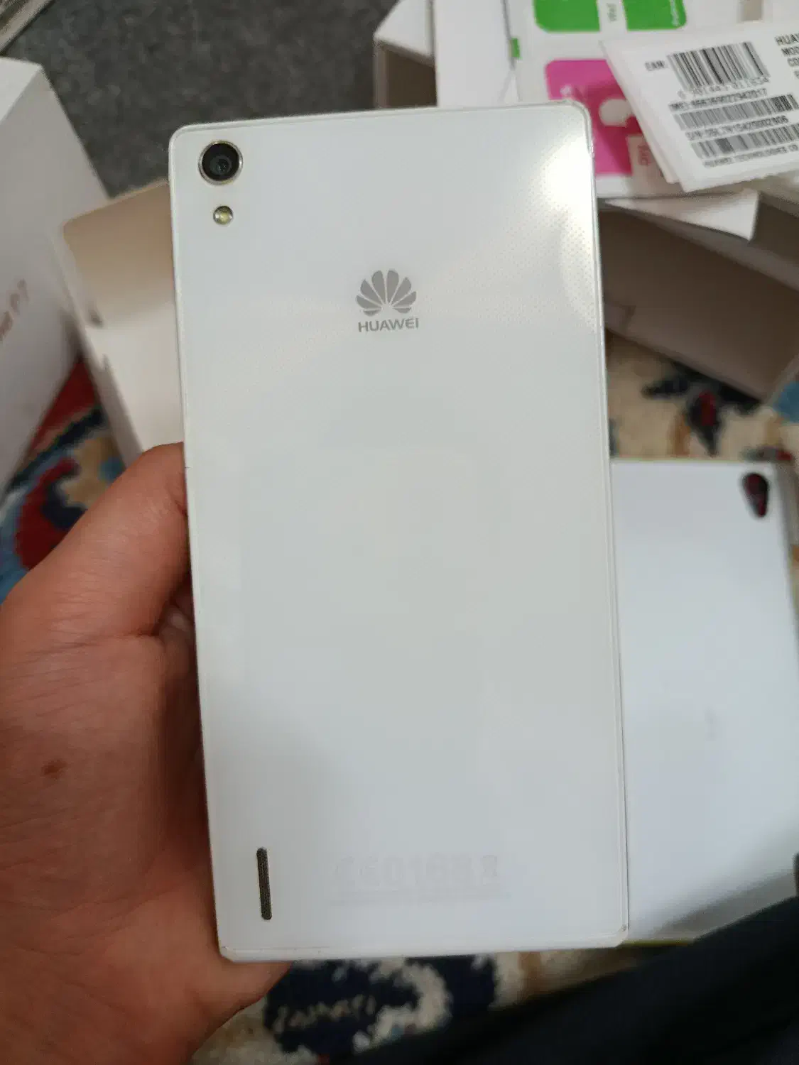 گوشی هوآوی p7|موبایل|املش, |دیوار