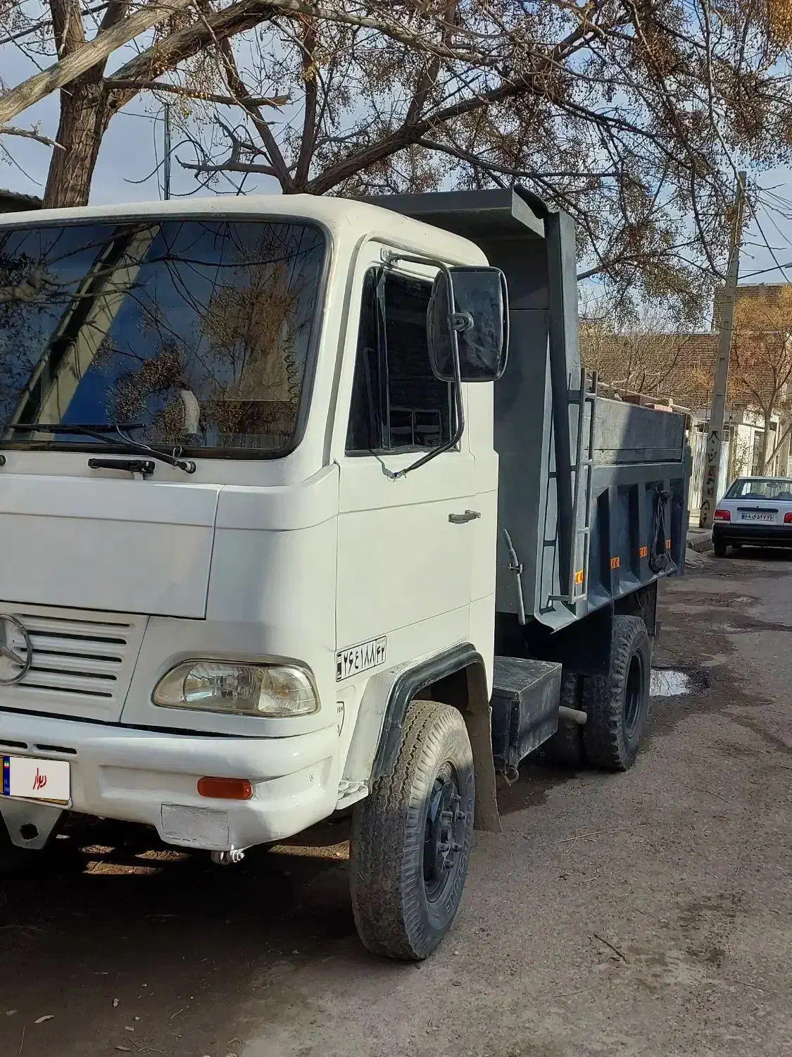 آذرخش کمپرسی سه تیکه بنز|خودرو سنگین|مشهد, رباط طرق|دیوار