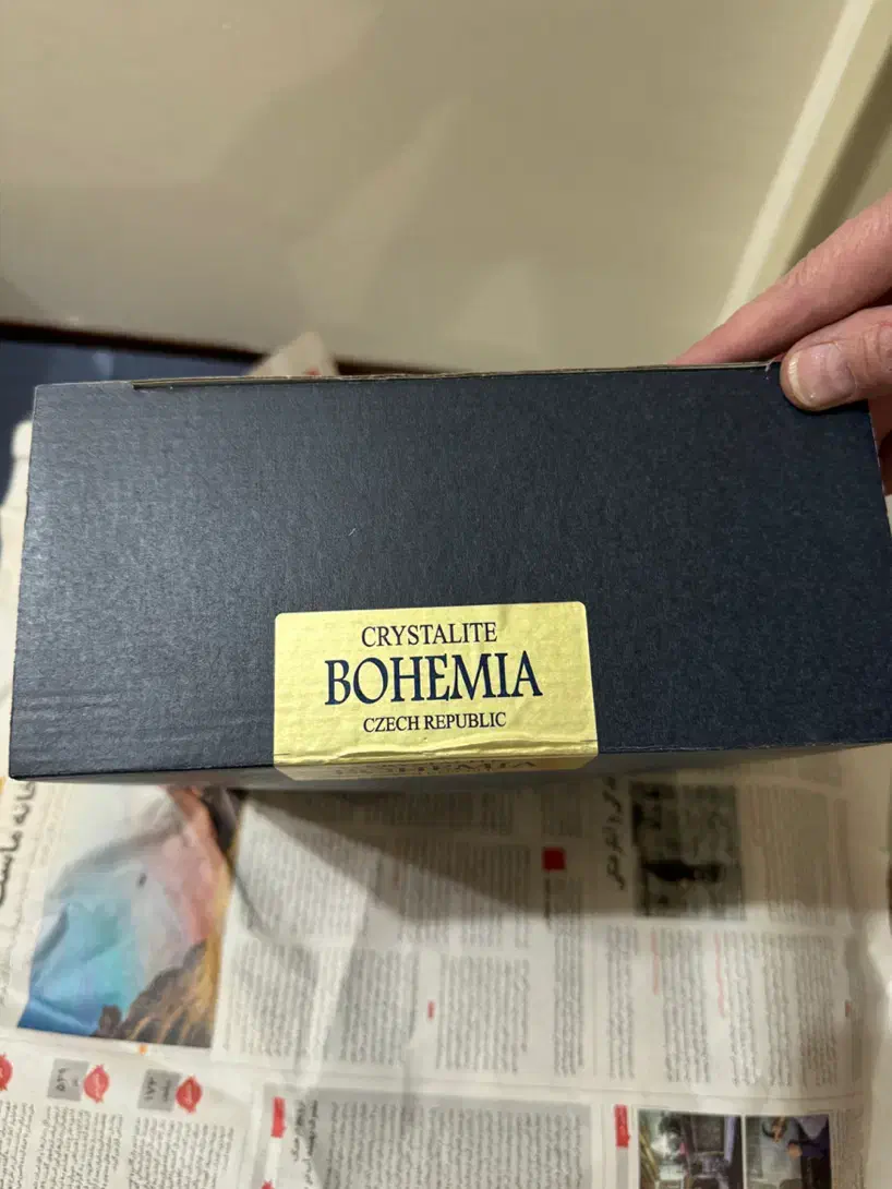 آجیل خوری پایه دار کریستال بوهمیا اصل چک|ظروف سرو و پذیرایی|تهران, حشمتیه|دیوار