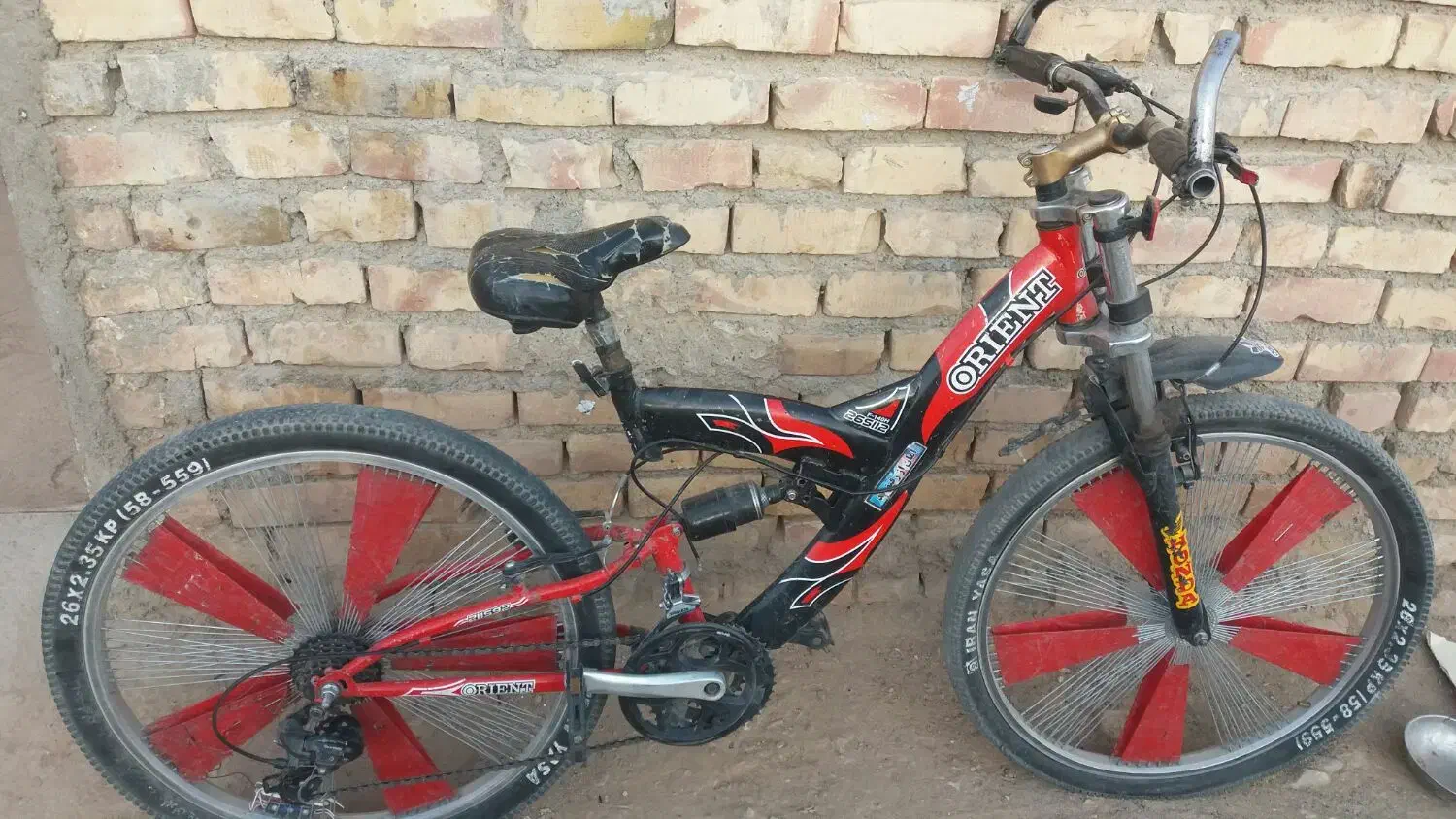 دوچرخه ۲۶|دوچرخه، اسکیت، اسکوتر|تربت جام, میان جام|دیوار