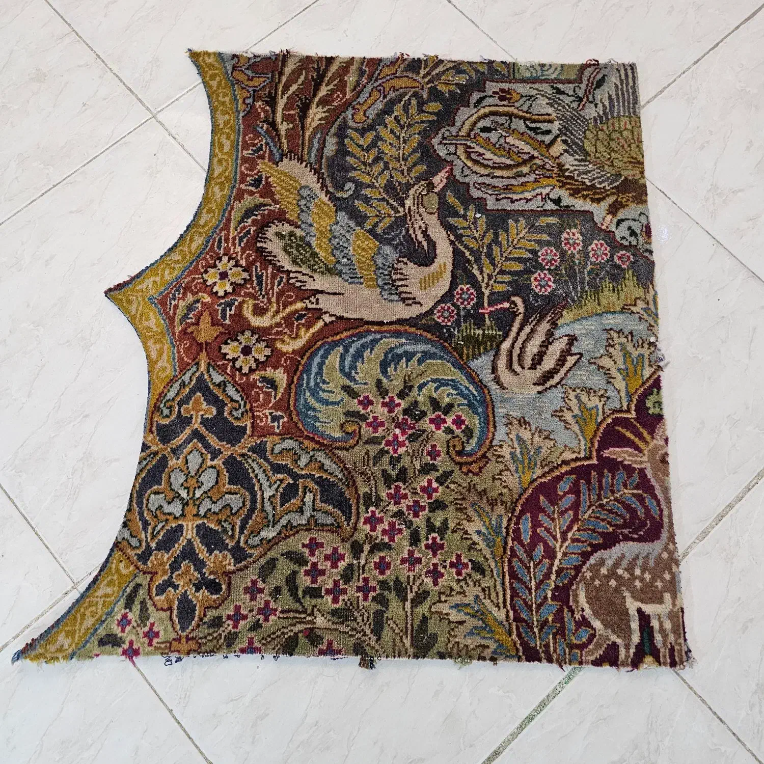 تکه فرش های دستباف برش خورده|فرش|تهران, بازار|دیوار