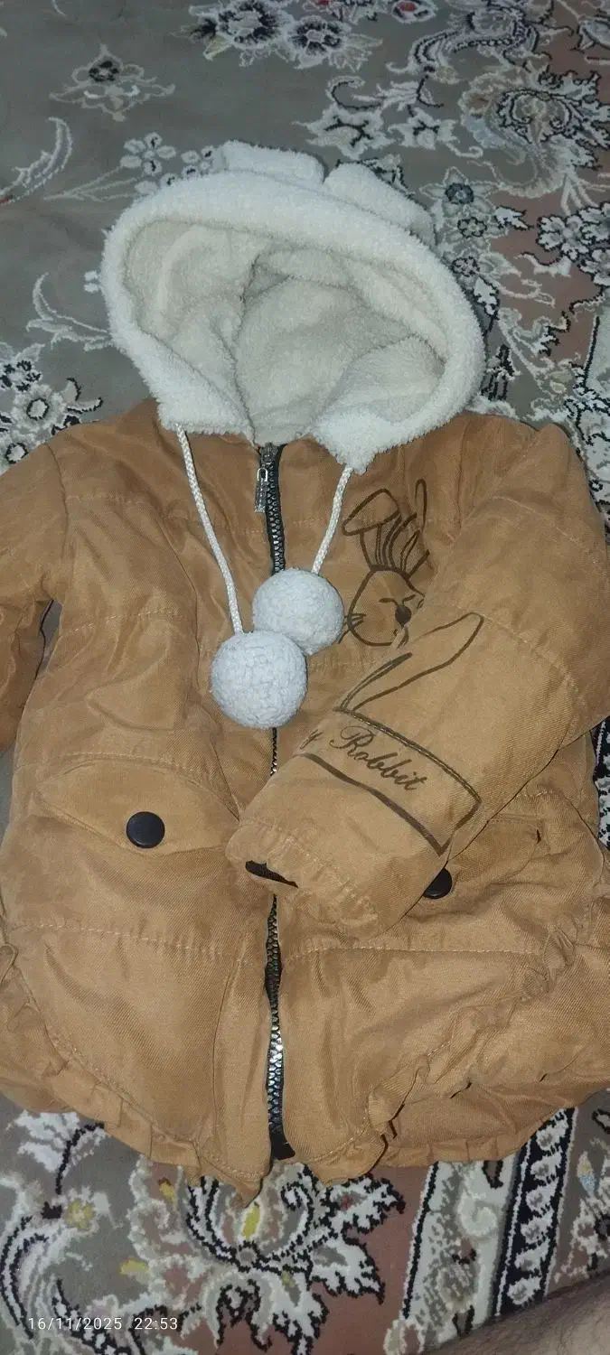 کاپشن بچه سایز 2 برای بچه 3 4 ساله|کفش و لباس بچه|صباشهر, |دیوار