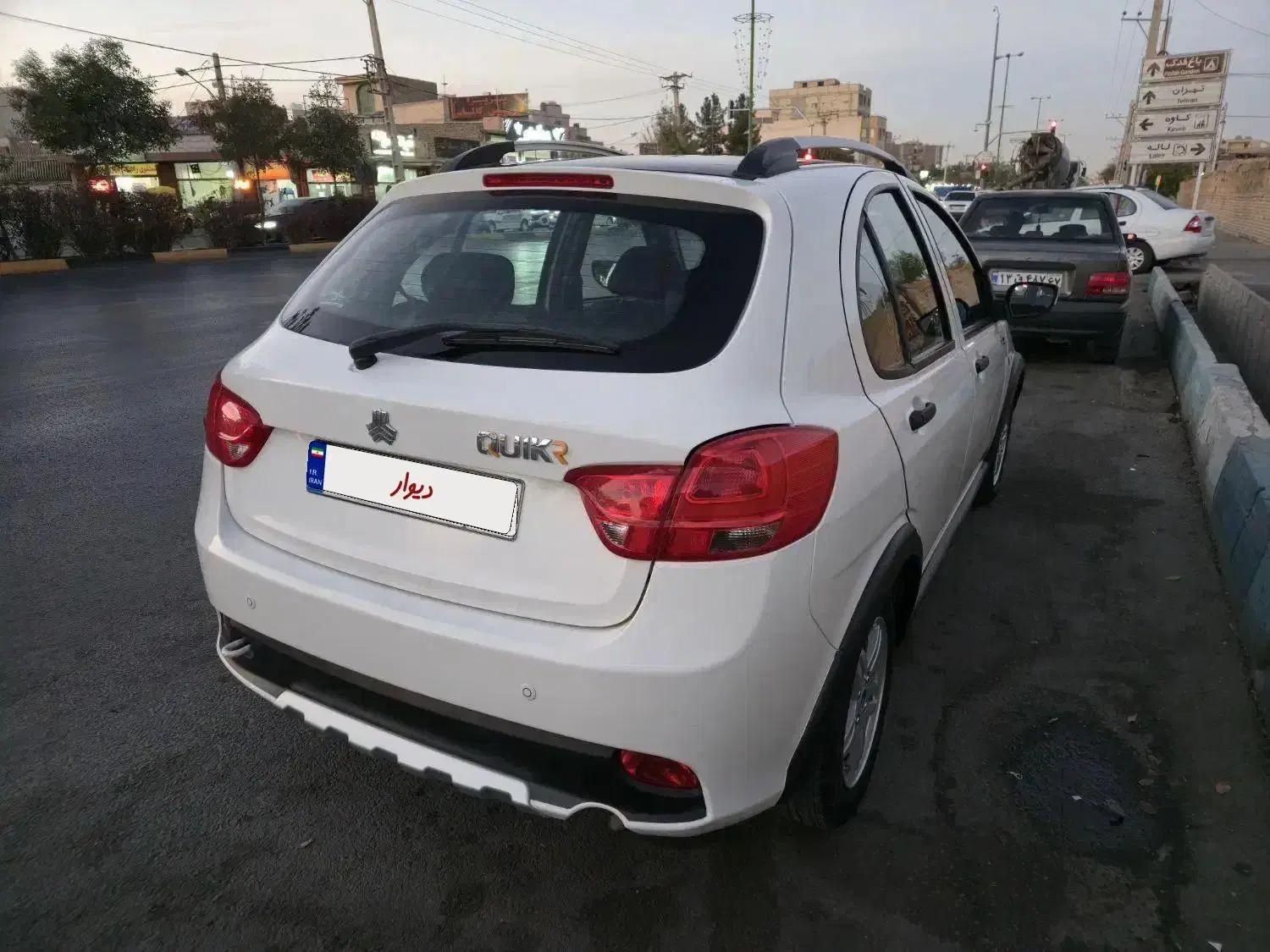 کوییک Rمدل 99سفیدمشکی|خودرو سواری و وانت|اصفهان, سرتاوه|دیوار