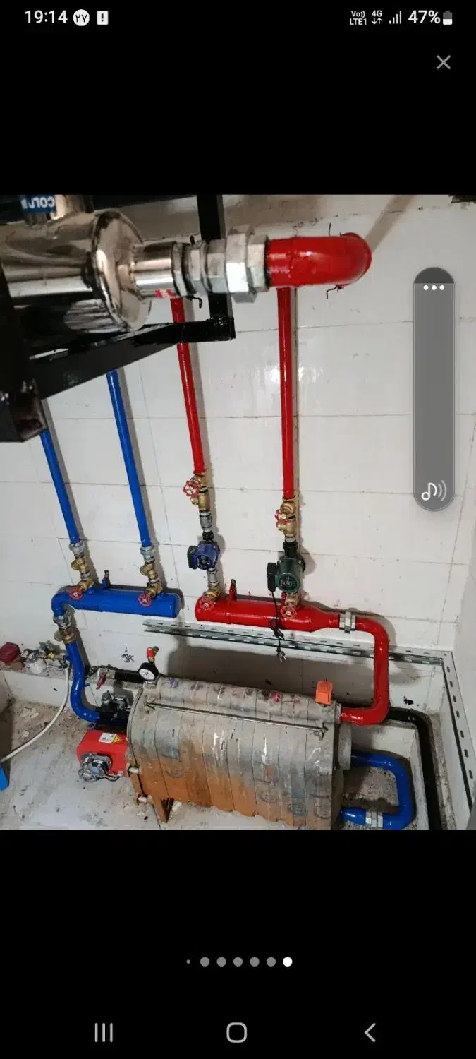 اجرای تخصصی موتورخانه استخروجکوزی|خدمات پیشه و مهارت|مشهد, فتح المبین|دیوار