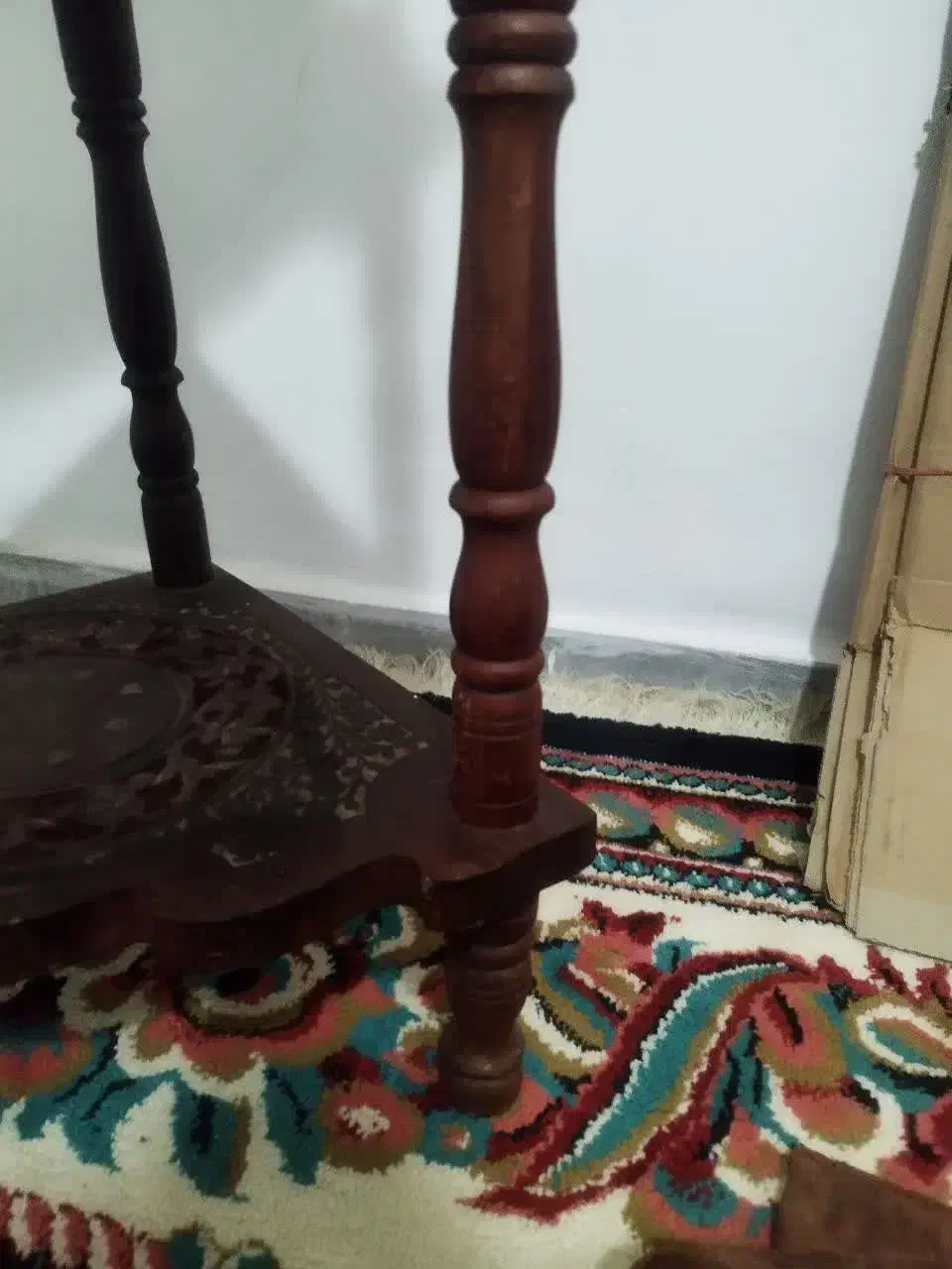 میز چوبی مراکشی|میز تلفن|تهران, هاشمی|دیوار