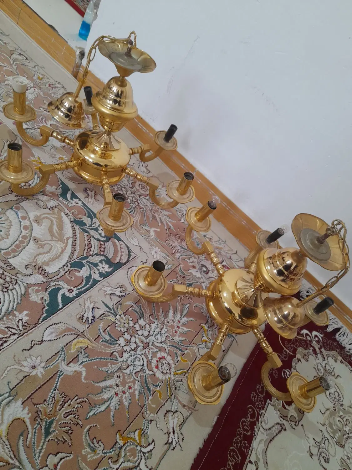 لوستر|لوستر و چراغ آویز|اراک, |دیوار