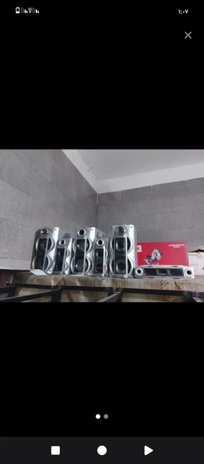 ضبط خونگی درحد غول پاناسونیک|سیستم صوتی خانگی|خرم‌آباد, |دیوار