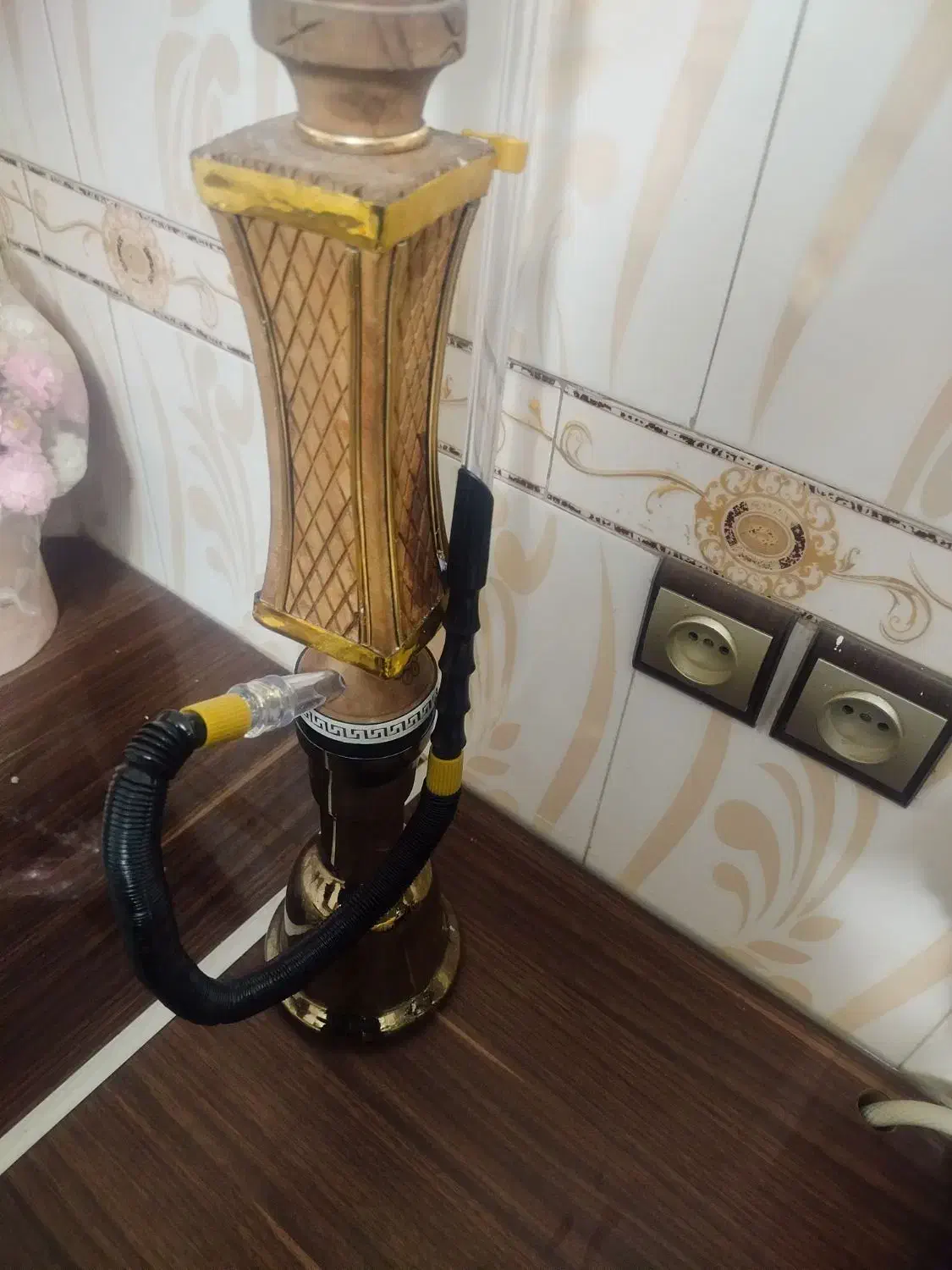 قلیان چوبی دوسیب|کلکسیون و سرگرمی|رباطکریم, الارد|دیوار