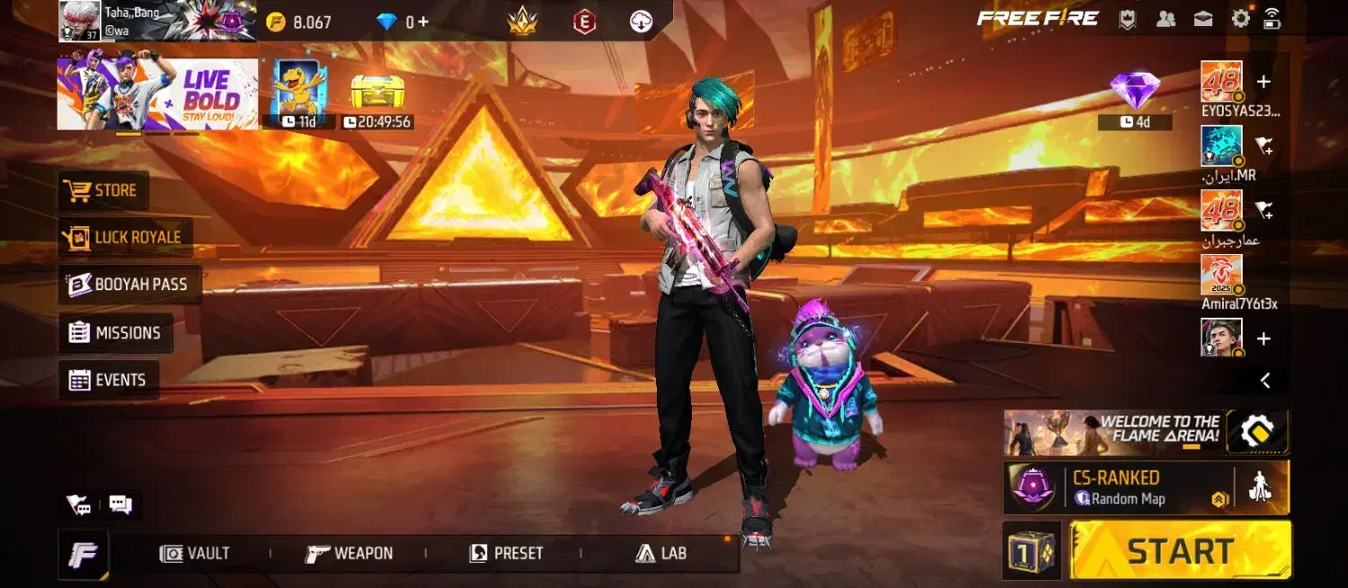 اکانت فری فایر|کنسول، بازی ویدئویی و آنلاین|شاهین دژ, |دیوار