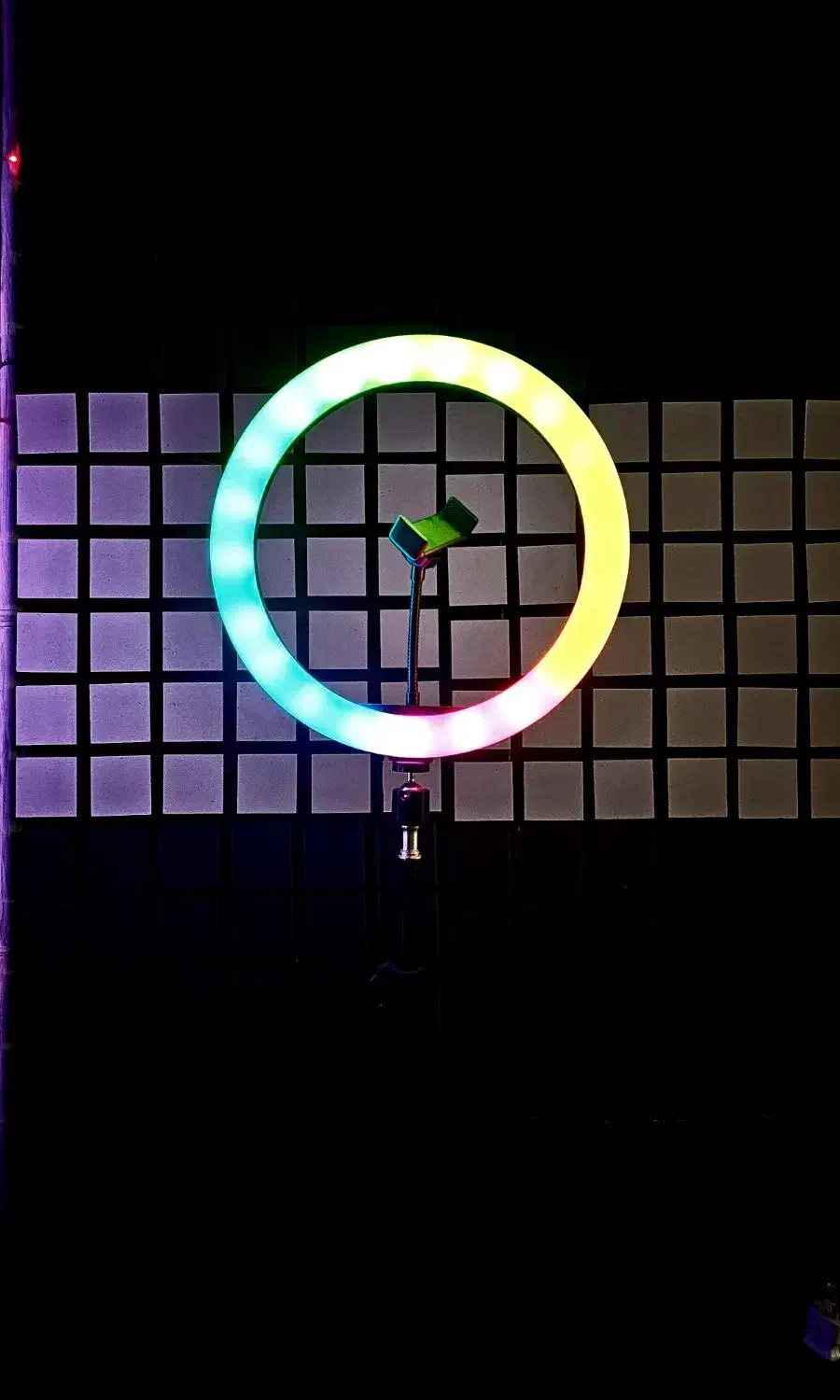 رینگ لایت ۳۰ سانتی RGB|لامپ و چراغ|اصفهان, شاهد|دیوار