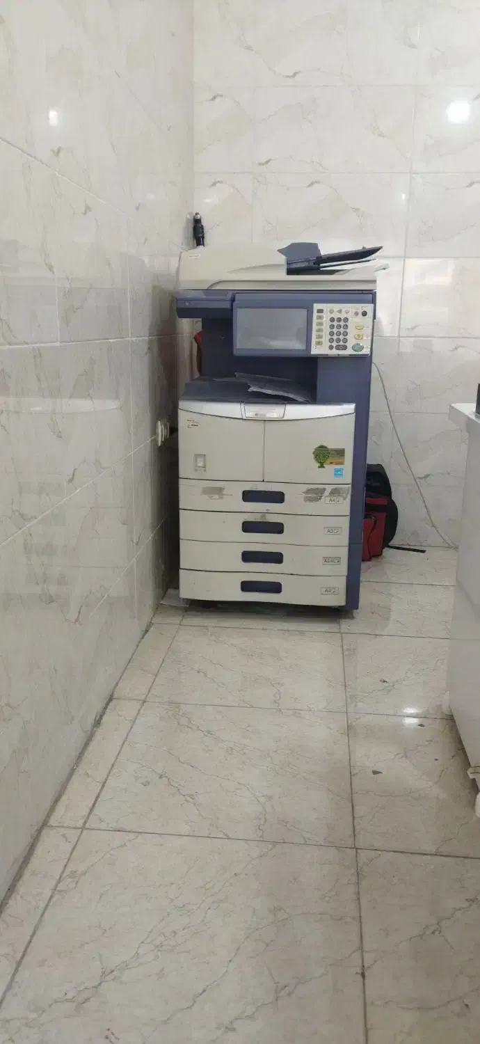 دستگاه سه کاره توشیبا|پرینتر، اسکنر، کپی، فکس|میناب, |دیوار