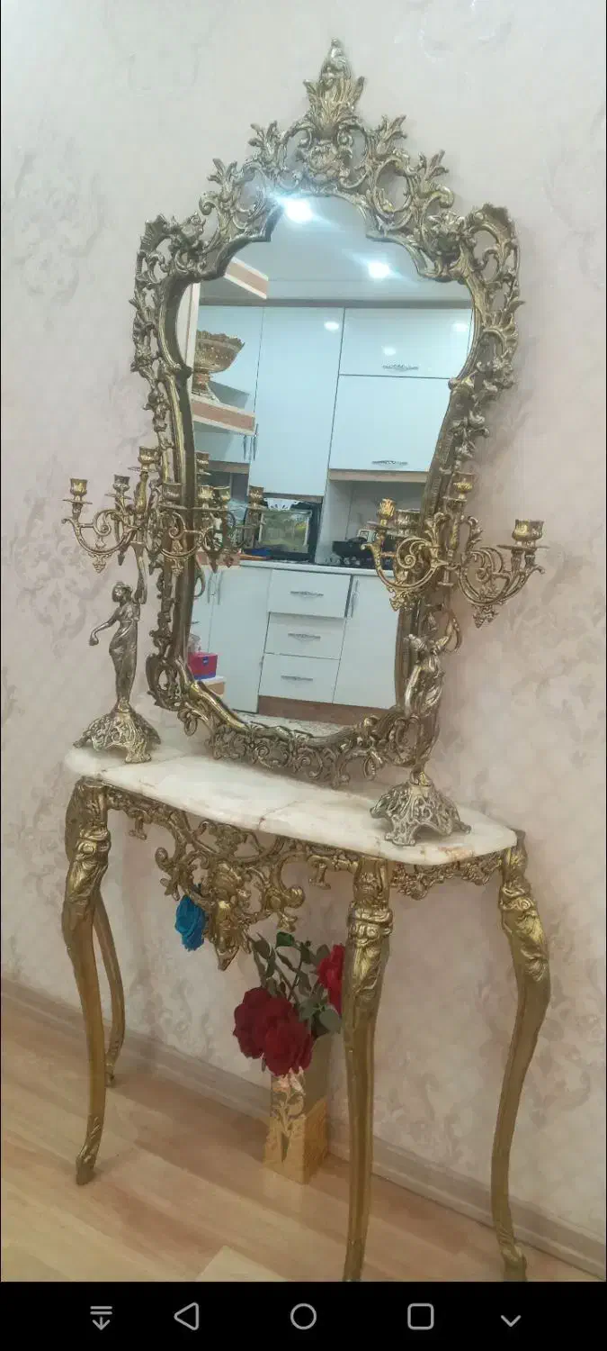 اینه شمعدان|آینه|اردبیل, |دیوار