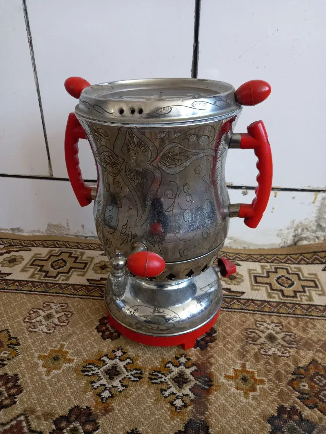 سماور گازی سالم|سماور، چای‌ساز، قهوه‌ساز|الیگودرز, |دیوار