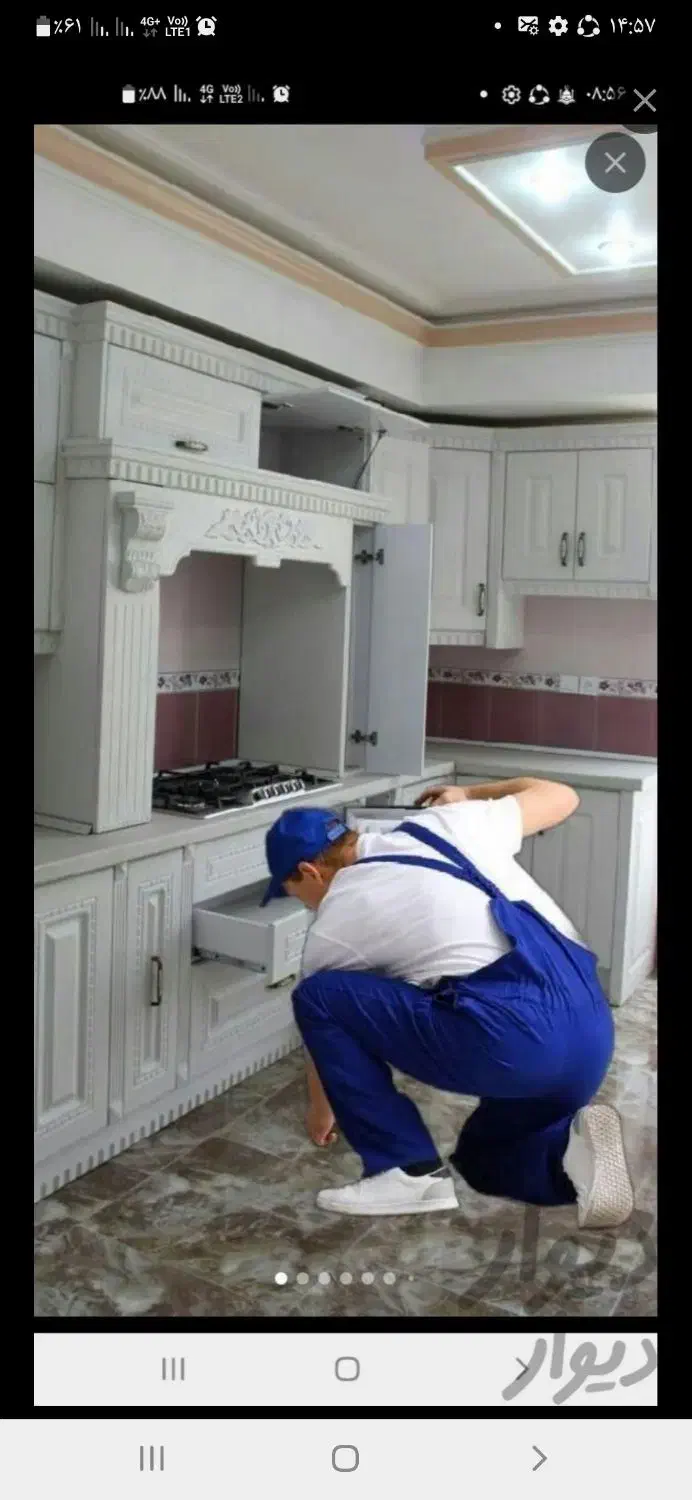 تعمیرات کابینت کمد دیواری در منزل|خدمات پیشه و مهارت|الیگودرز, |دیوار