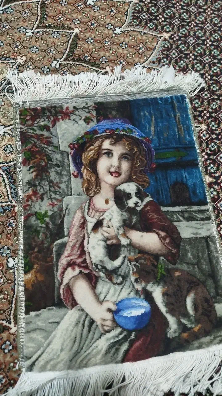 تابلو فرش لیندا|تابلو فرش|بهار, |دیوار