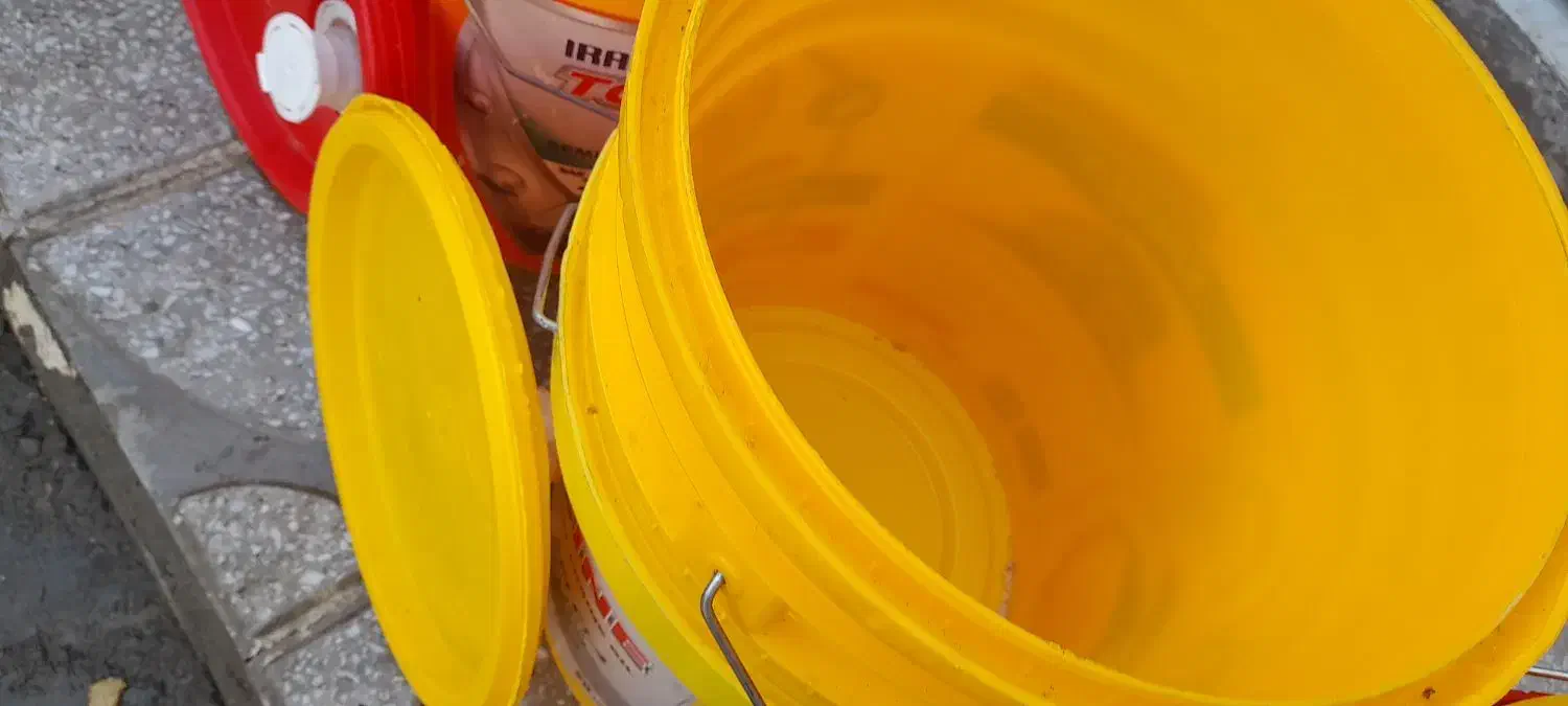 سطل روغن|ظروف نگهدارنده، پلاستیکی، یکبارمصرف|کرمانشاه, |دیوار