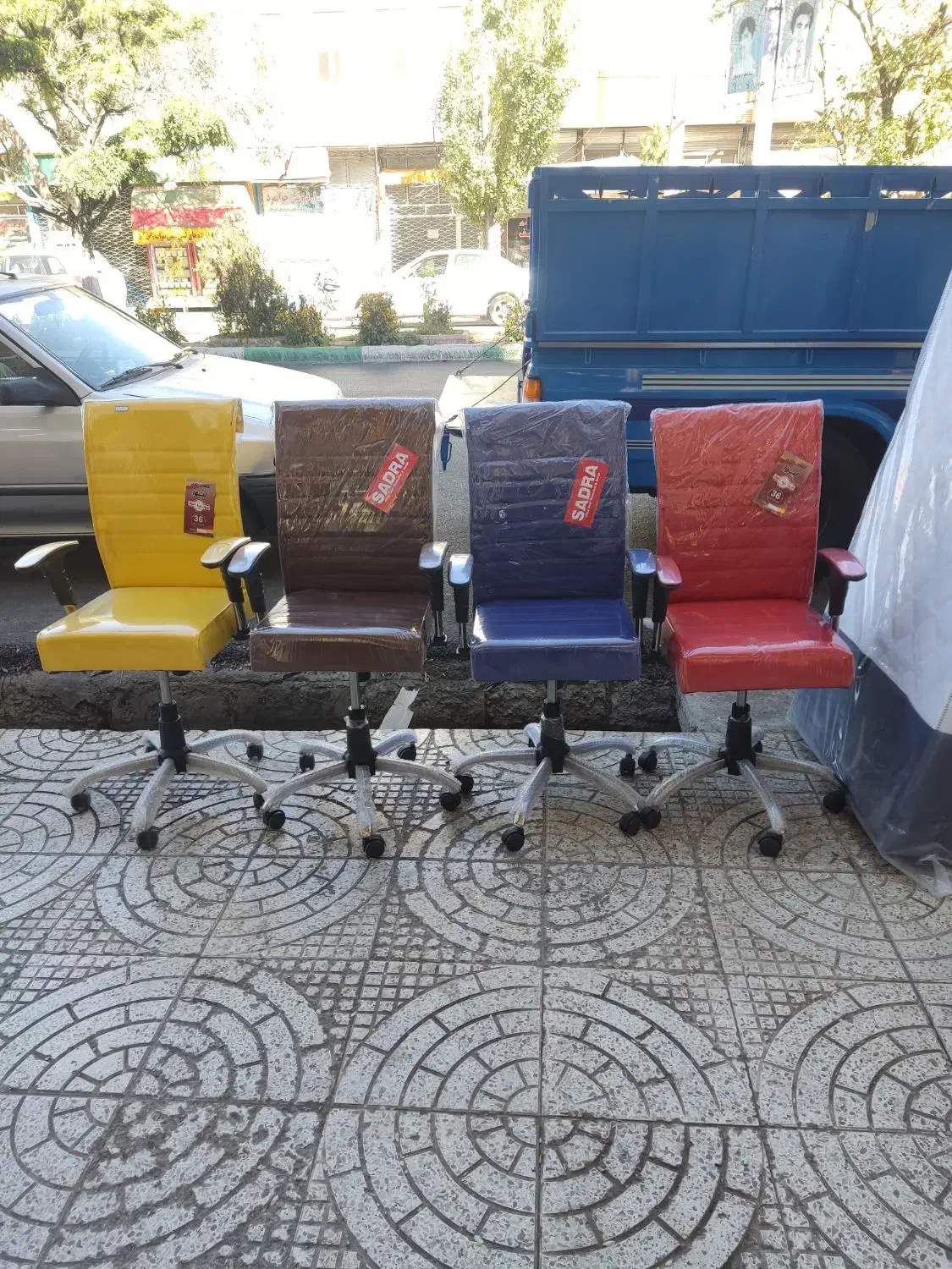 صندلی گردان جک دار|مبلمان اداری|سراب, |دیوار