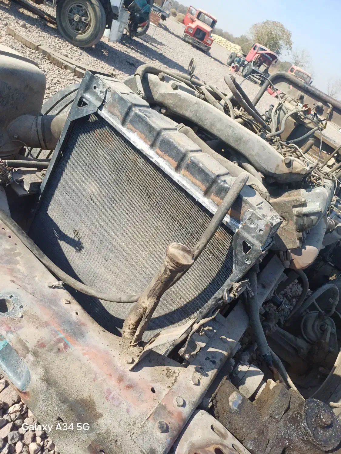 رادیات بنز ۸سیلندر موتور گیربکس مایلر تونلی ۱۳۰|قطعات یدکی و لوازم جانبی|ری, بی‌بی شهر بانو|دیوار