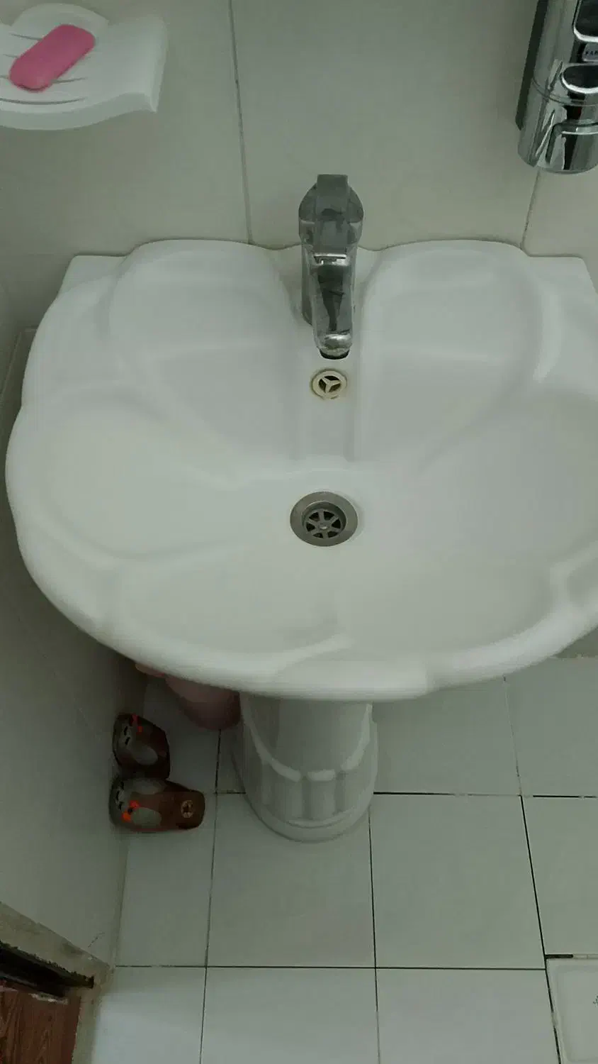 شیر دست شویی کامل|لوازم سرویس بهداشتی|تویسرکان, |دیوار