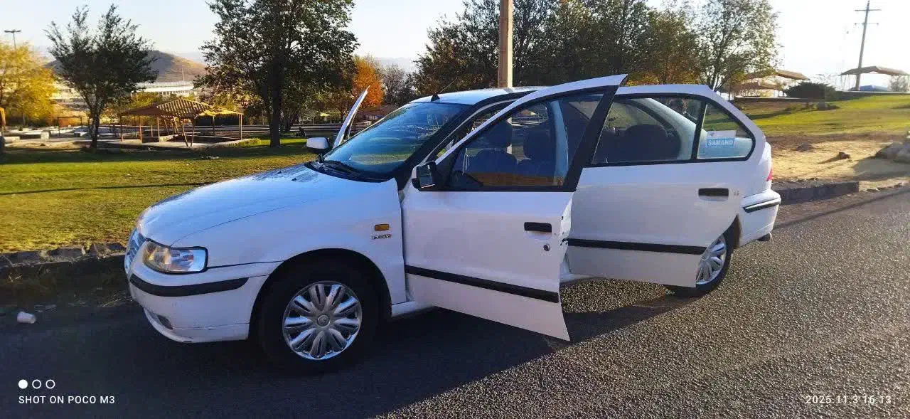 سمند ef7 سفید بی رنگ|خودرو سواری و وانت|زنجان, |دیوار