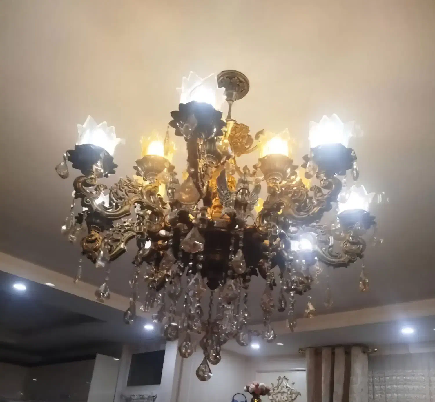 لوستر|لوستر و چراغ آویز|اهواز, مهرشهر|دیوار