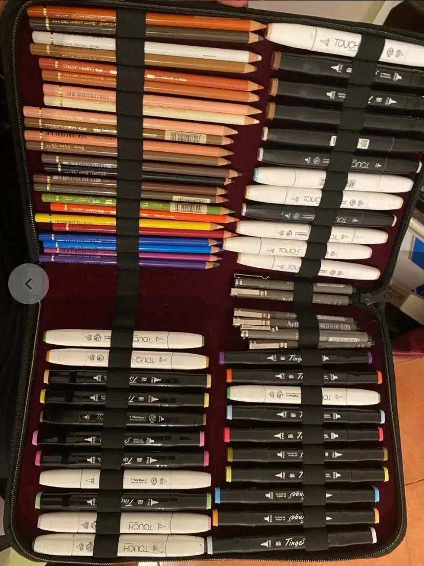 ست کمیاب طراحی حرفه ای (Polychromes + Touch) اصل|لوازم التحریر|تهران, امانیه|دیوار