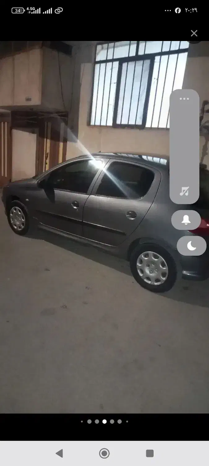 پژو 206مدل 83 بسیار سالم فلارد|خودرو سواری و وانت|لردگان, |دیوار