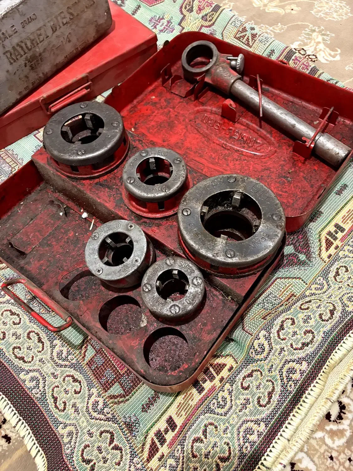 حدیده توپی حدیده معمولی و خم کن لوله پنج لایه|ابزارآلات|اندیشه, شهرک مریم|دیوار