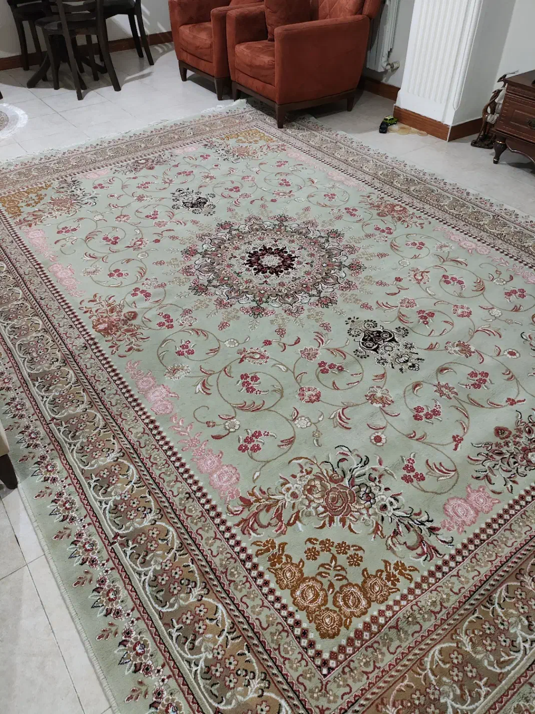 فرش فرحی 9متری|فرش|رشت, منظریه|دیوار