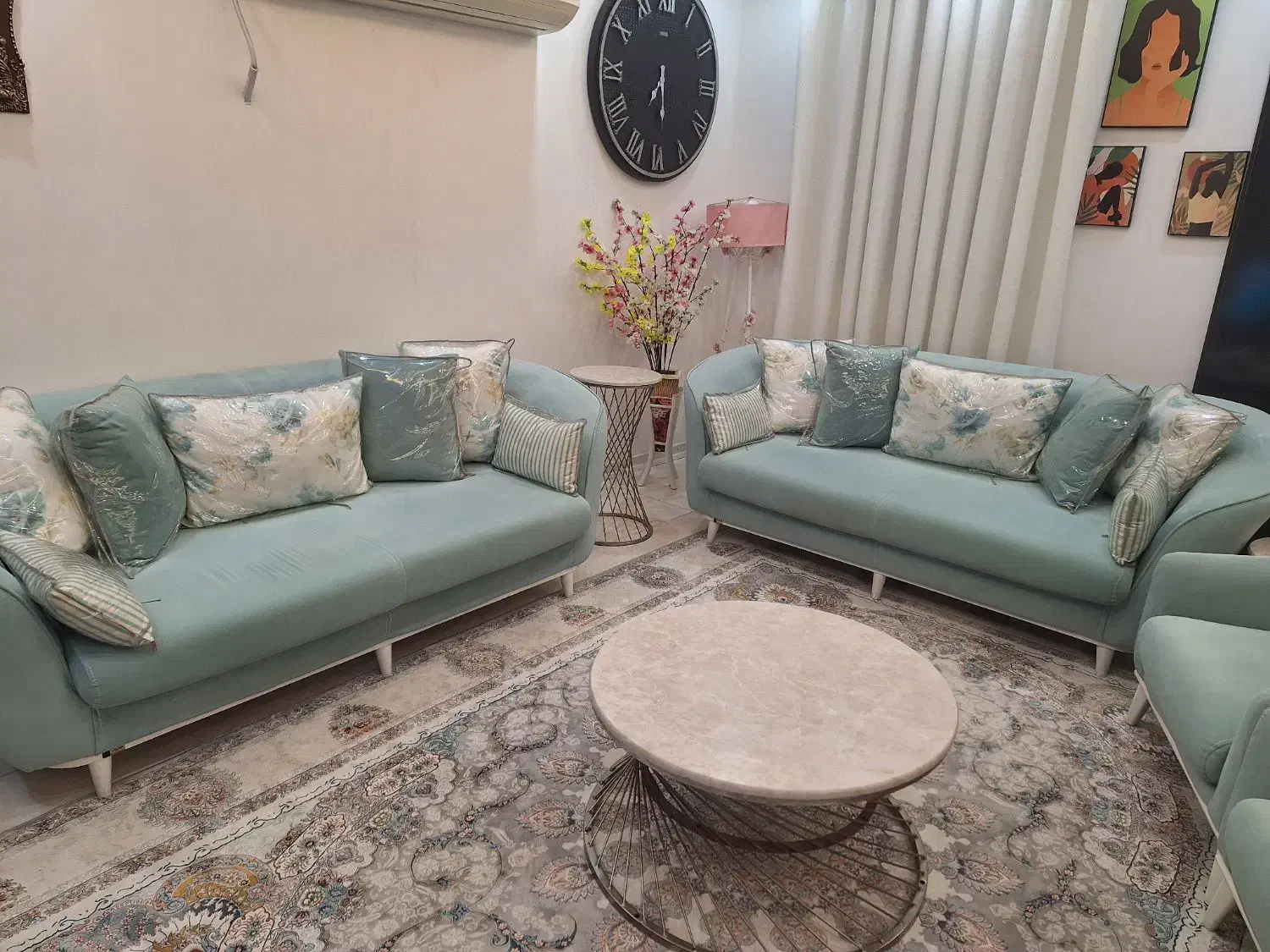 مبلمان ۸ نفره|مبلمان خانگی و میز عسلی|اهواز, فرهنگ شهر|دیوار