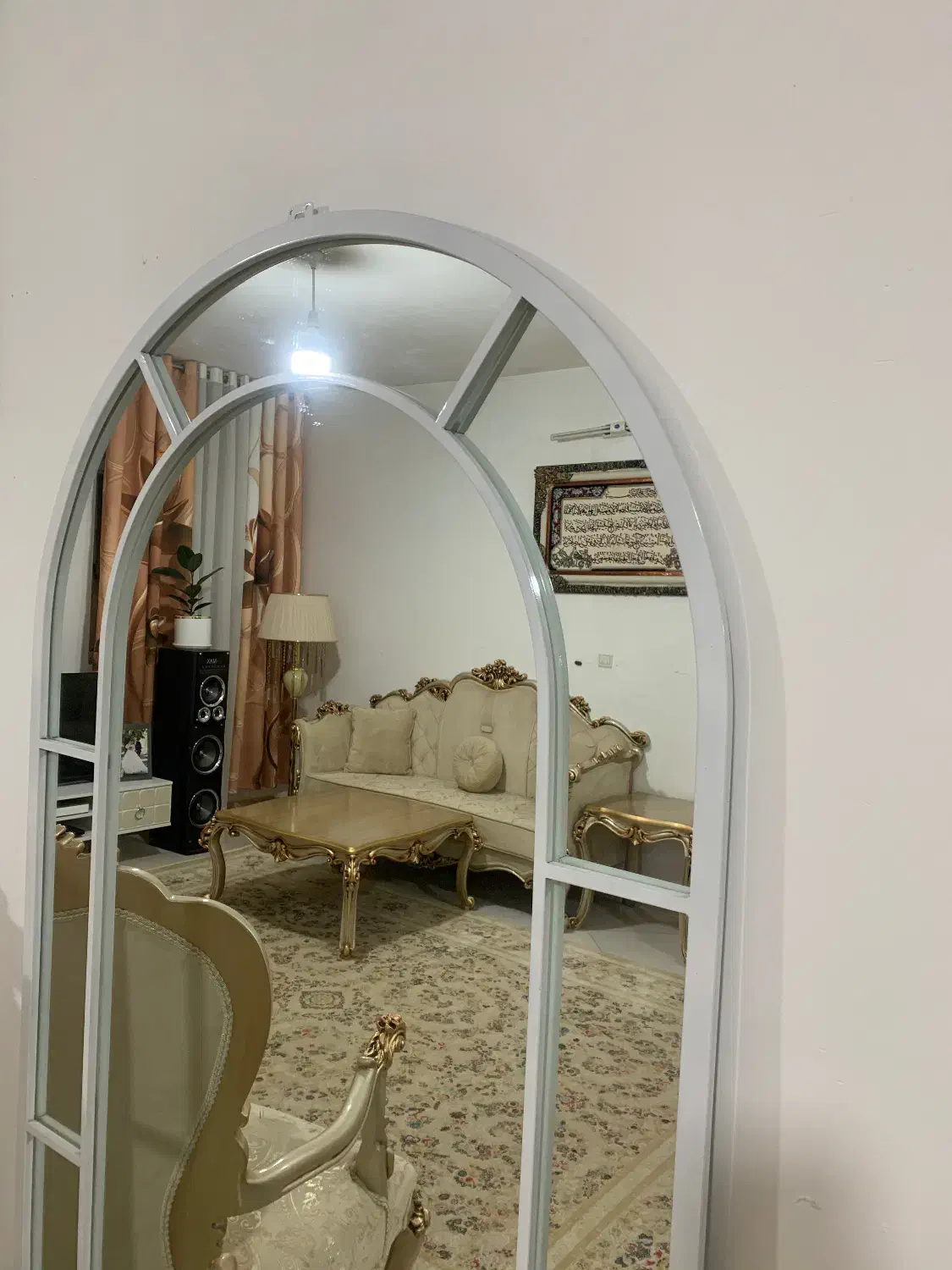 اینه قدی گنبدی پنجره ای|آینه|اراک, |دیوار