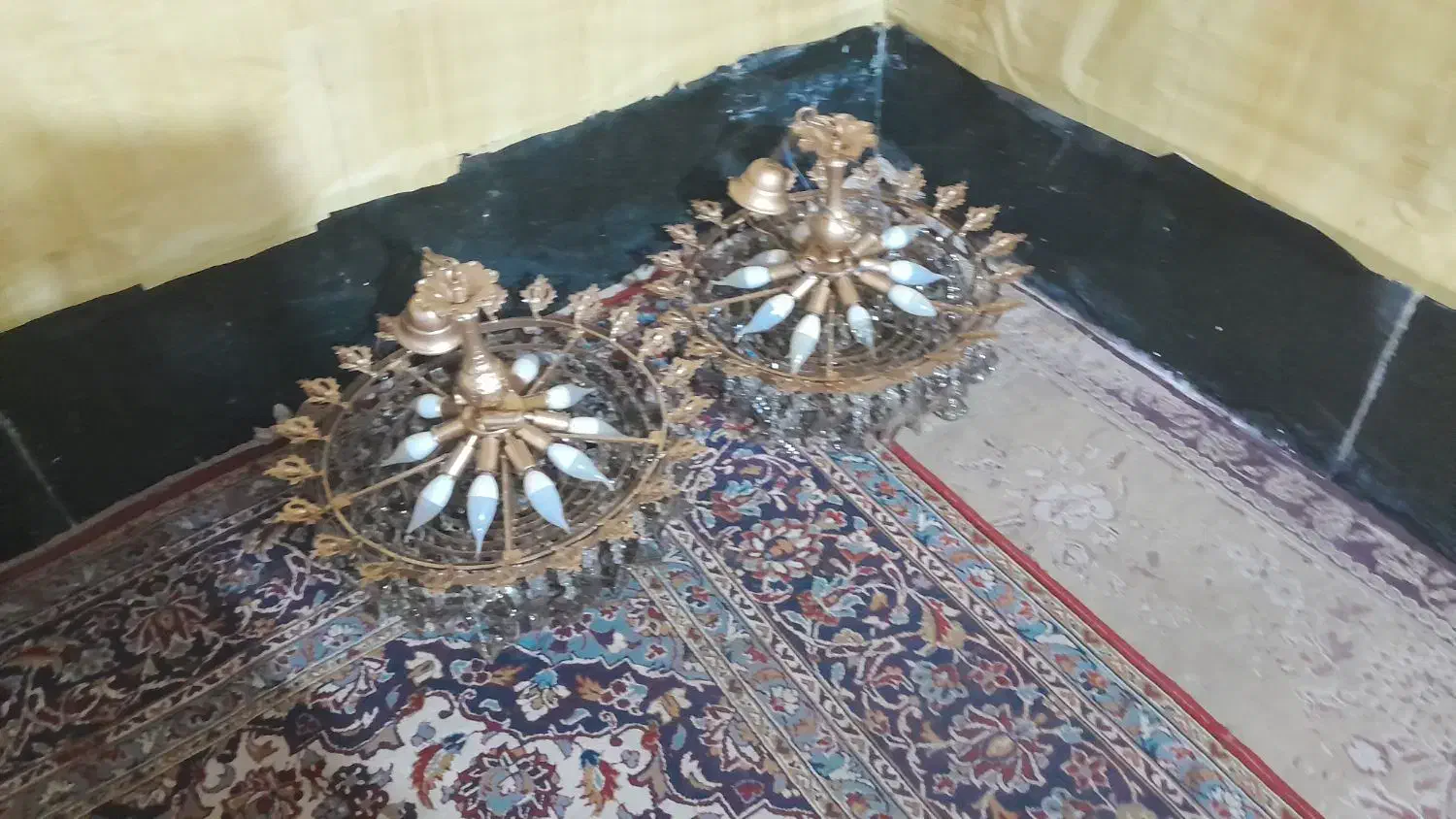 لوستر|لوستر و چراغ آویز|شادگان, |دیوار