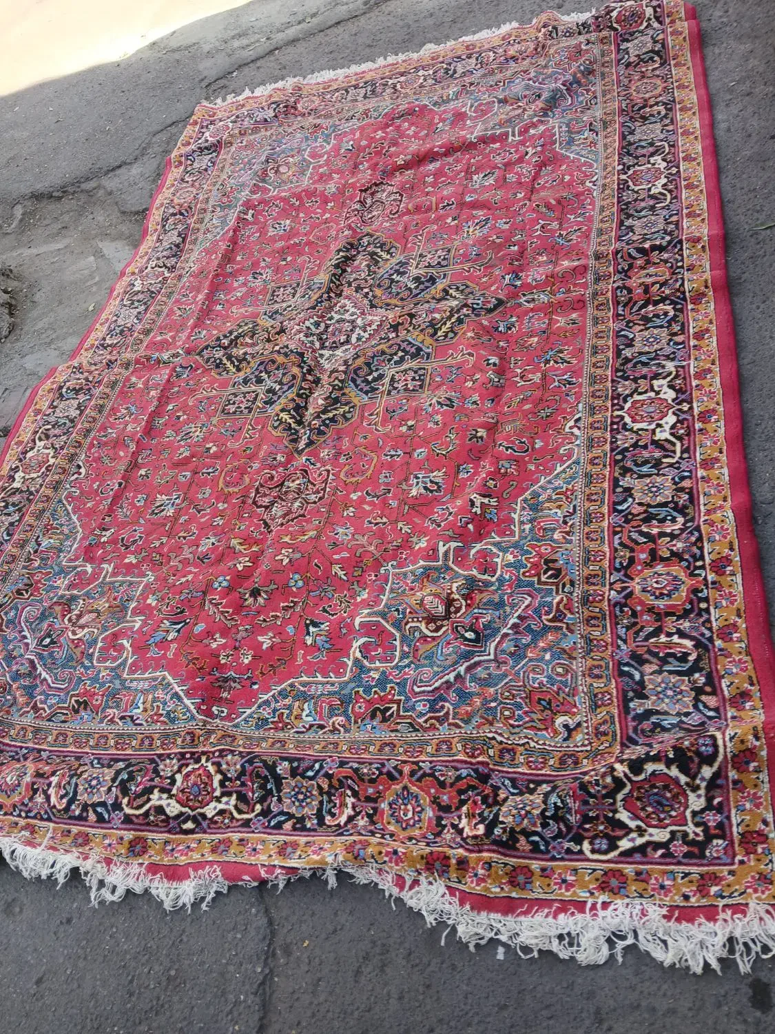 فرش ۳/۵ متر ی ماشینی|فرش|تبریز, |دیوار