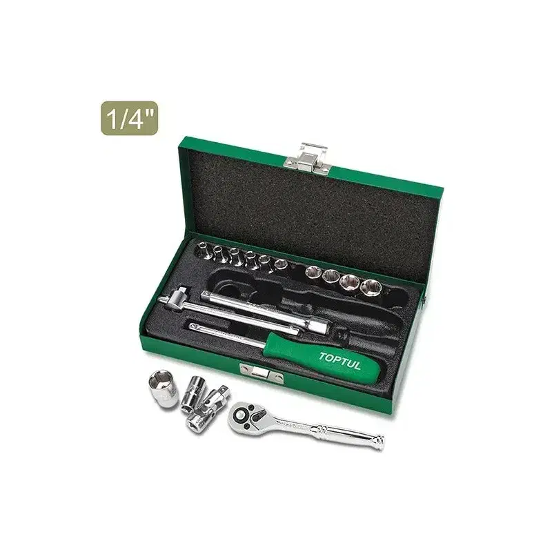 جعبه بکس 17 پارچه درایو 1/4 تاپ تول مدل GCAD1701|ابزارآلات|بندر انزلی, آذربایجان|دیوار