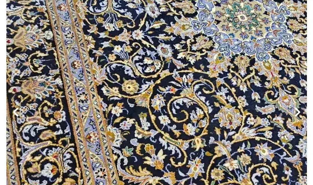 فرش سورمه ای دستباف کاشان|فرش|تهران, مجیدیه|دیوار