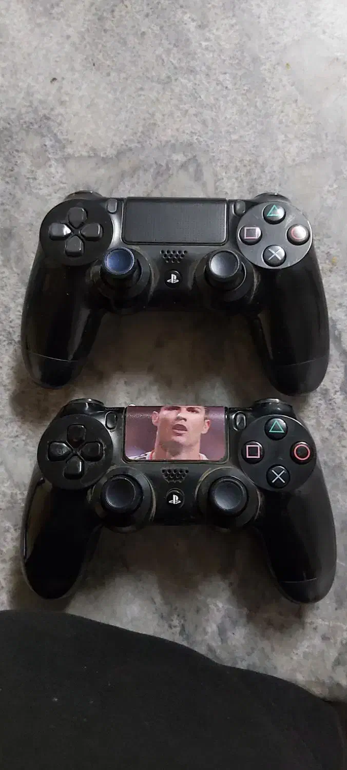 دو عدد دسته  PS4 اورجینال|کنسول، بازی ویدئویی و آنلاین|میاندوآب, |دیوار