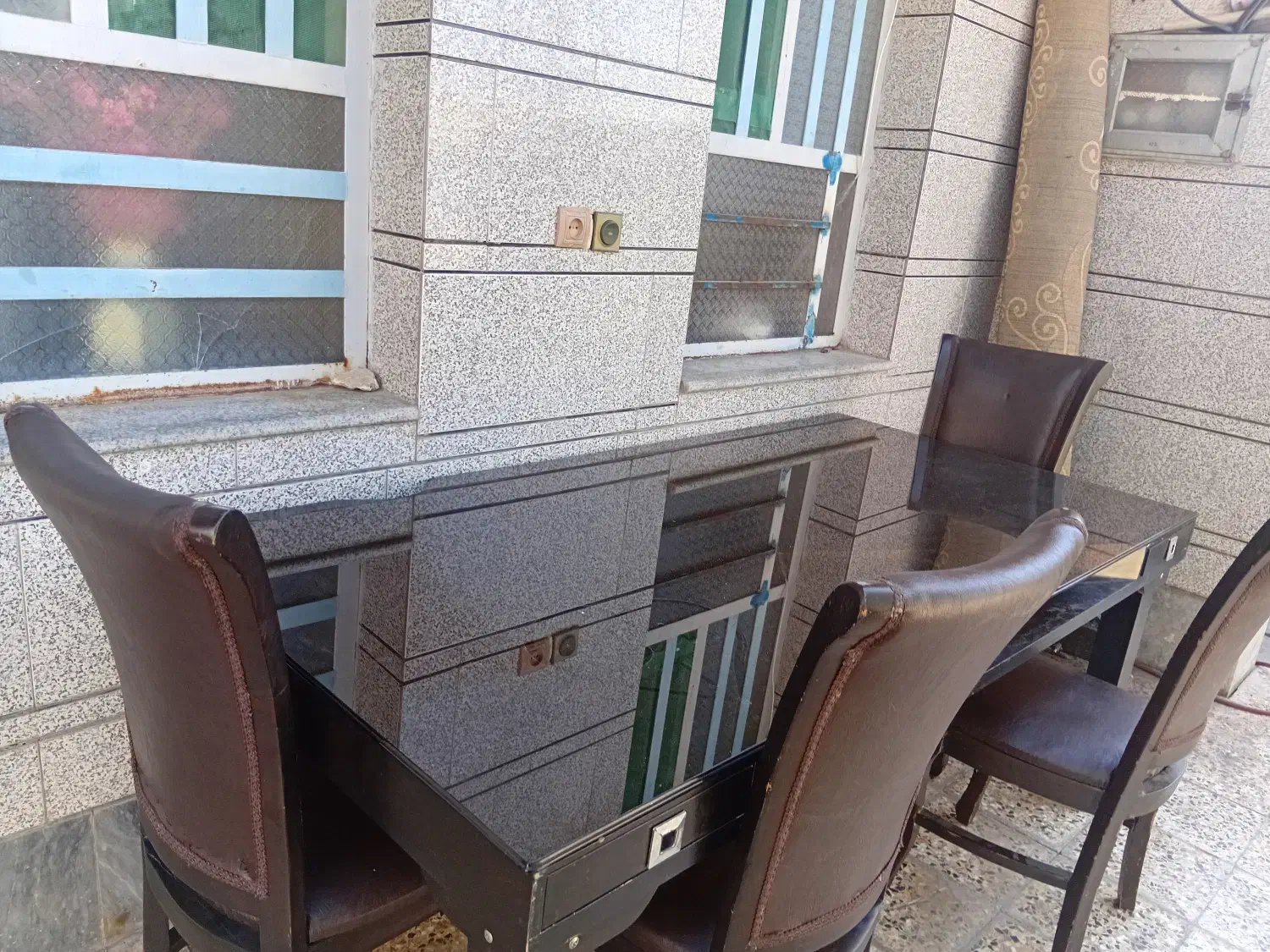 میز‌و‌صندلی نهار خوری|میز و صندلی غذاخوری|ایذه, |دیوار