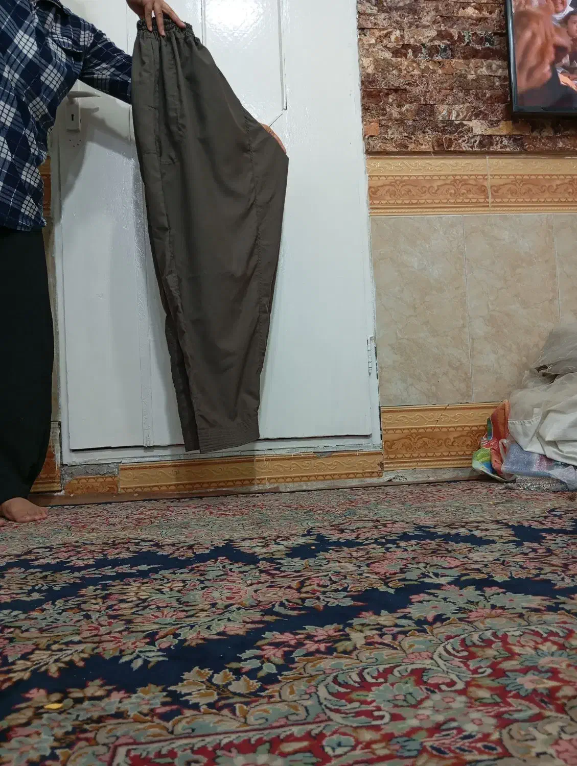 شلوارکردی پرده|لباس|زاهدان, |دیوار