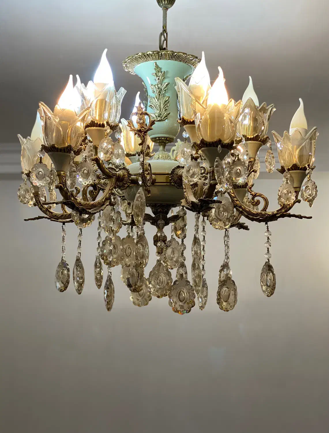 سه عدد لوستر برنز اصل|لوستر و چراغ آویز|فردیس, ثابتی|دیوار