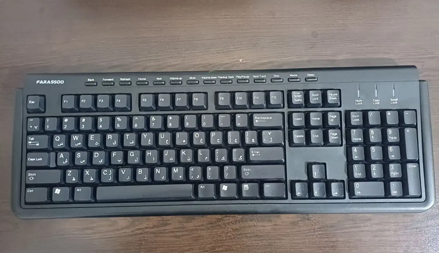 کیبورد کاملا تمیز و نو|قطعات و لوازم جانبی رایانه|اسفراین, |دیوار