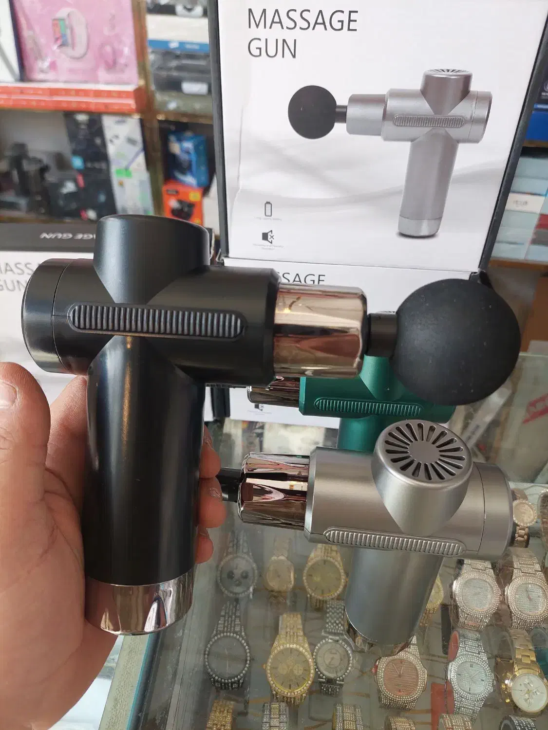 ماساژورGUN6قدرته ۴ سری گارانتی دار مدل VT3|آرایشی، بهداشتی، درمانی|قم, نیروگاه|دیوار